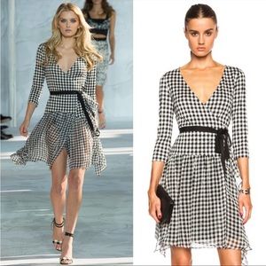 RUNWAY EDITION Diane Von Furstenberg classic wrap dress.